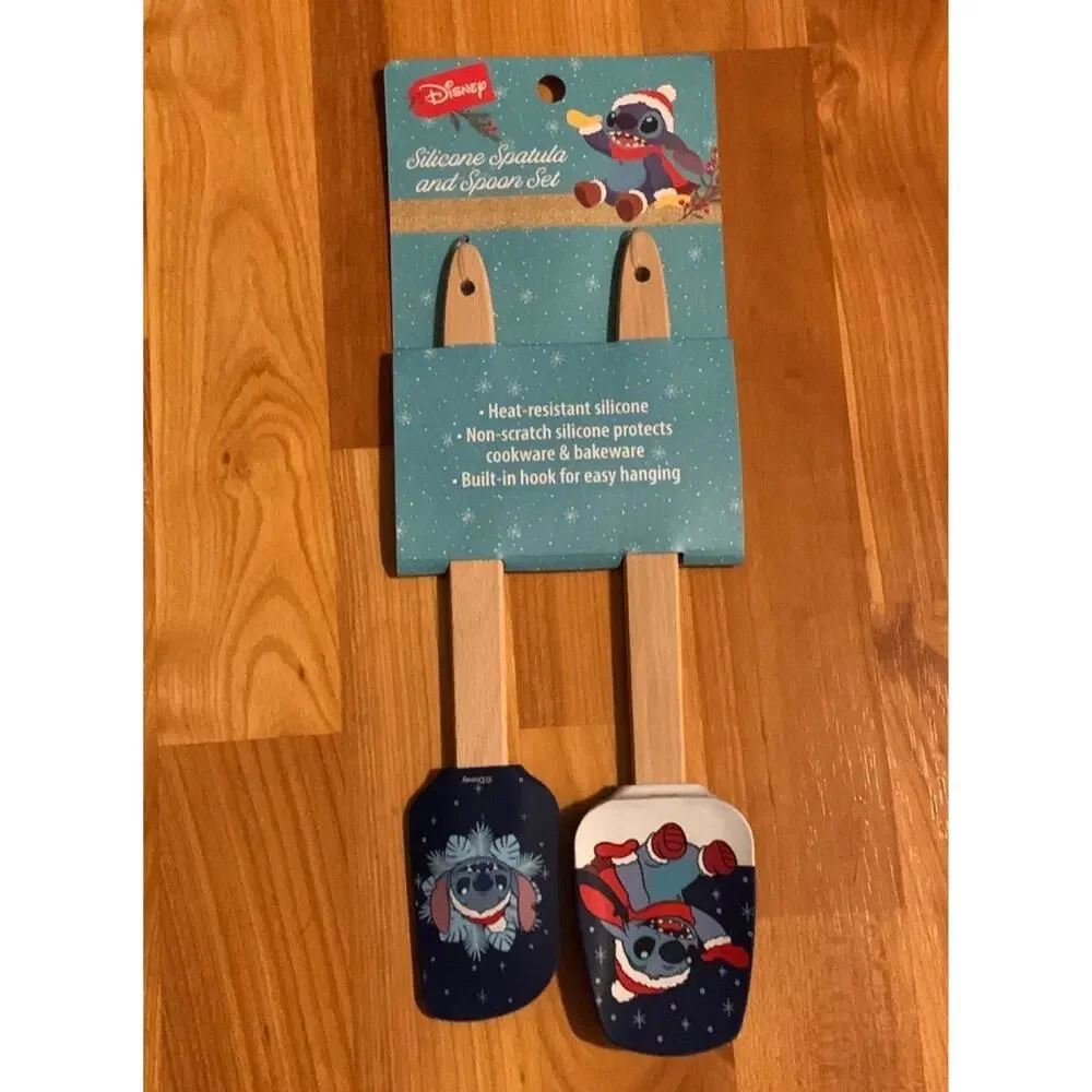 Disney‎ Stitch Spatula and Spoon set